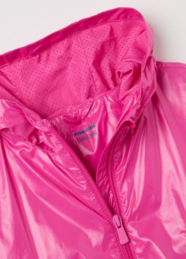 Ovs Giacca Impermeabile Shiny Con Cappuccio