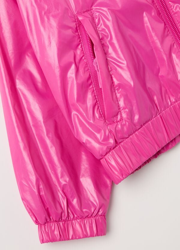 Ovs Giacca Impermeabile Shiny Con Cappuccio