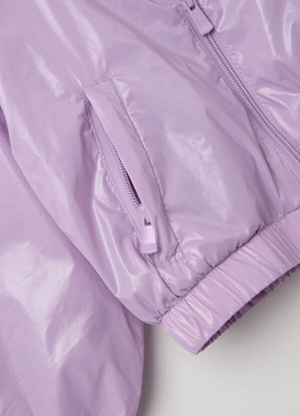 Ovs Giacca Impermeabile Shiny Con Cappuccio