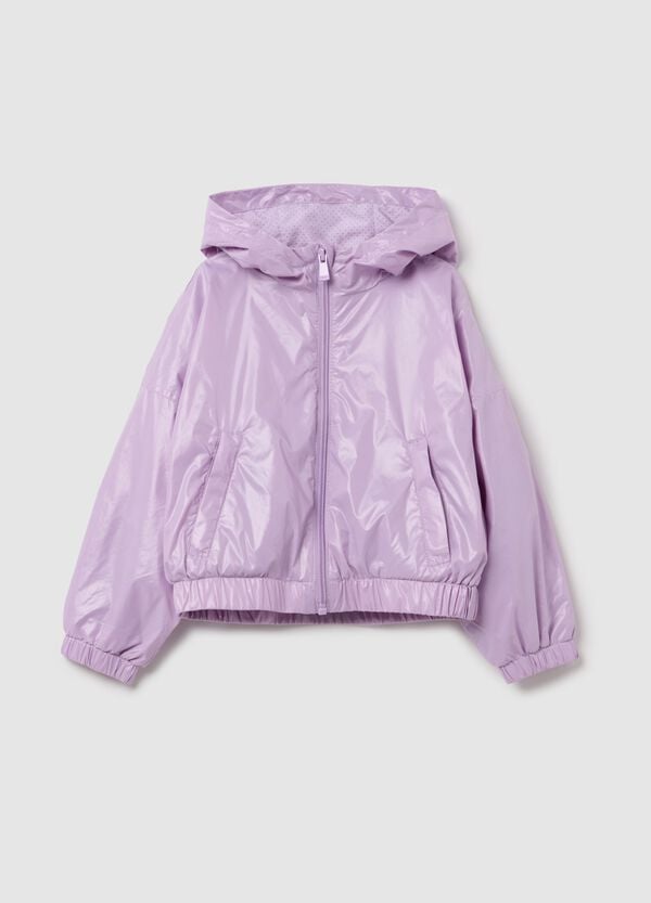 Ovs Giacca impermeabile shiny con cappuccio