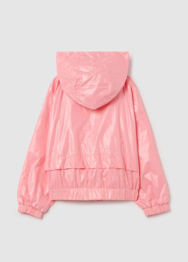 Ovs Giacca Impermeabile Shiny Con Cappuccio