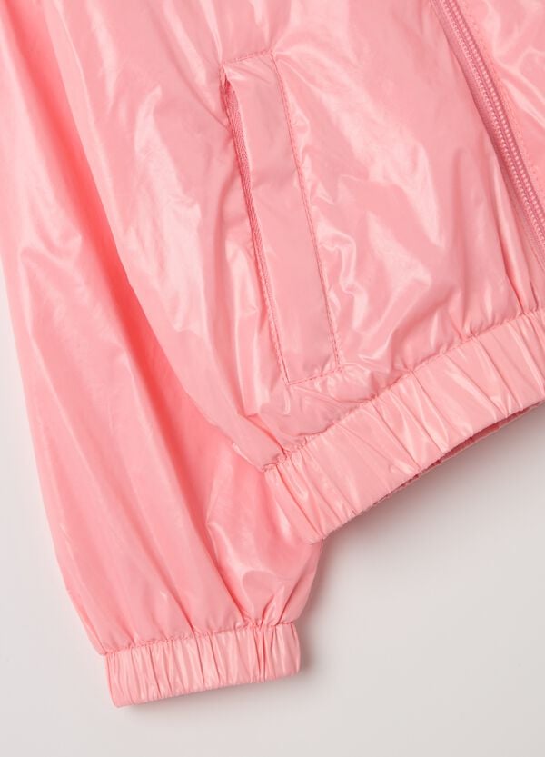 Ovs Giacca Impermeabile Shiny Con Cappuccio