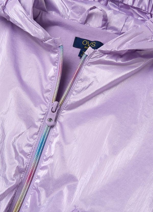 Ovs Giacca Impermeabile Shiny Con Cappuccio