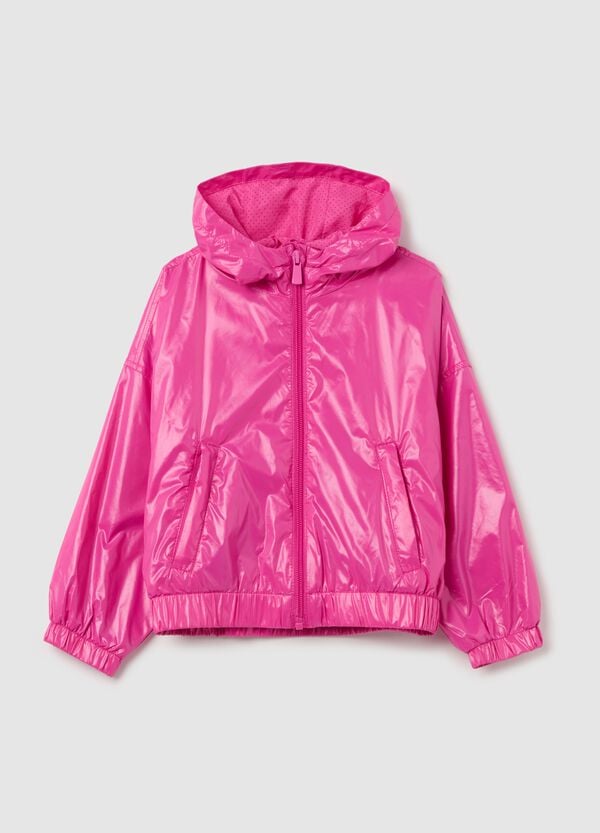 Ovs Giacca impermeabile shiny con cappuccio