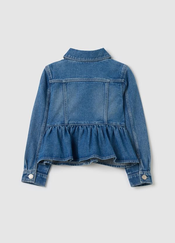 Ovs Giacca In Denim Con Balza