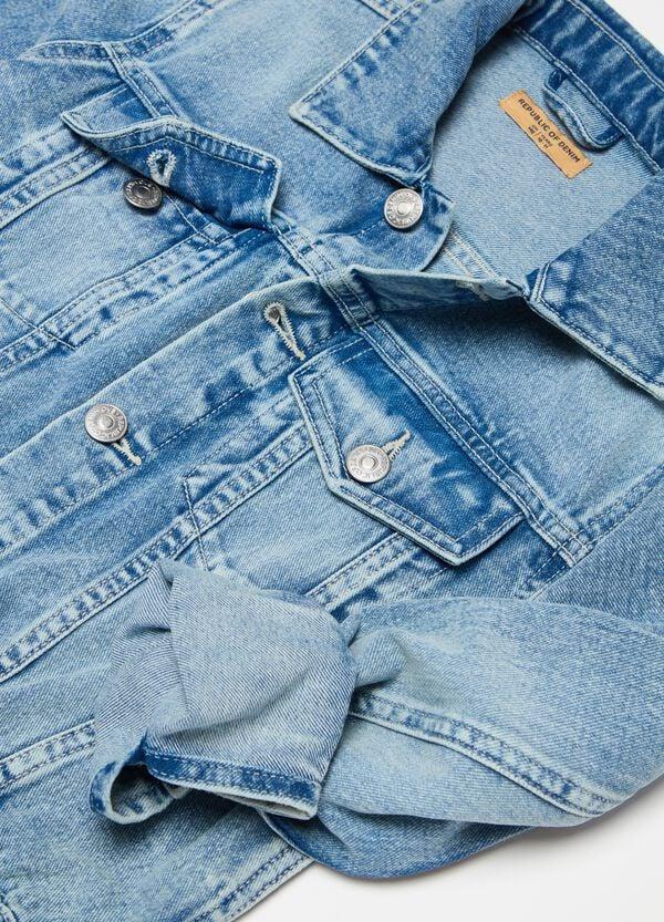 Ovs Giacca In Denim Con Base Elasticata