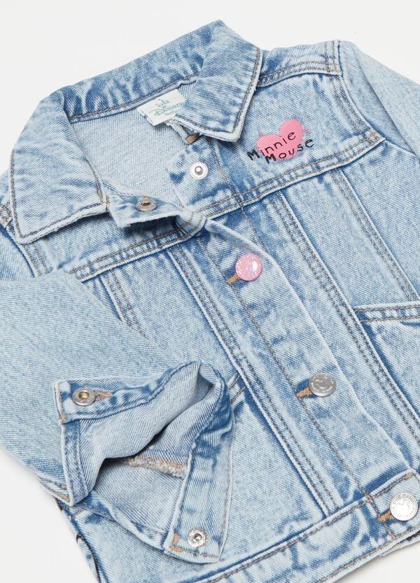 Ovs Giacca In Denim Con Stampa Minnie