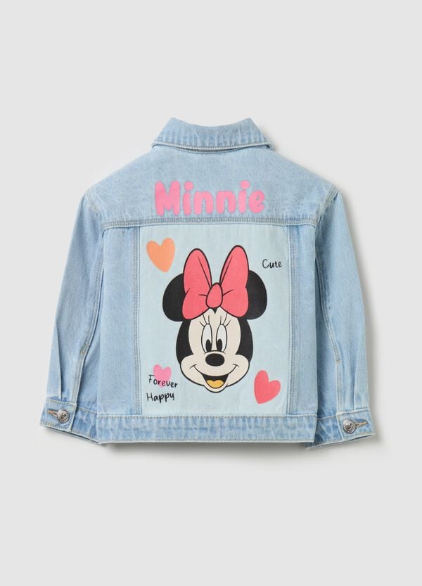 Ovs Giacca In Denim Con Stampa Minnie
