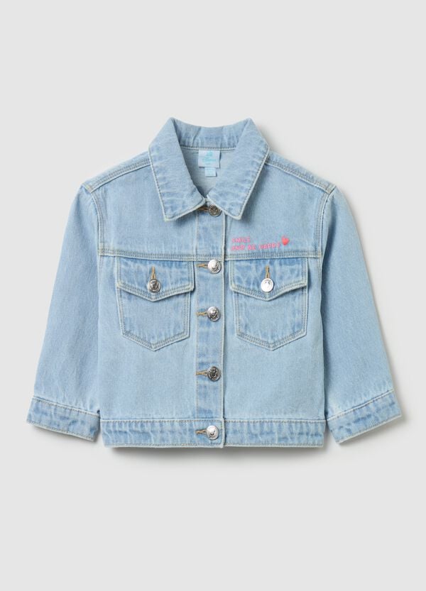 Ovs Giacca in denim con stampa Minnie