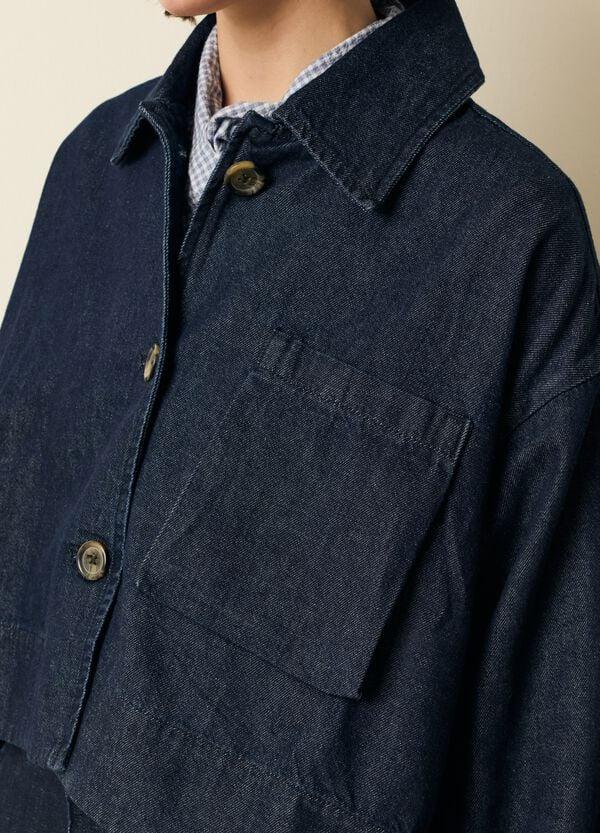 Ovs Giacca In Denim Con Tasca