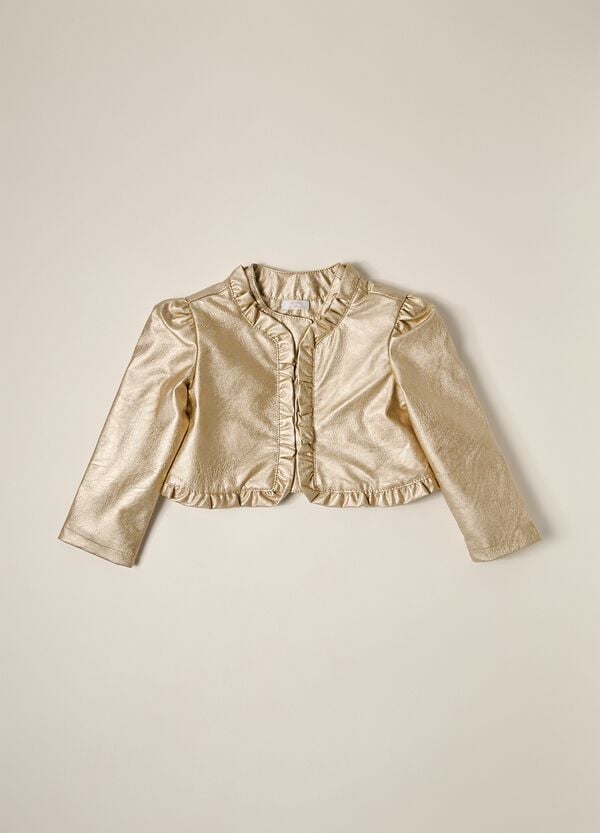 Ovs Giacca in eco pelle IANA neonata