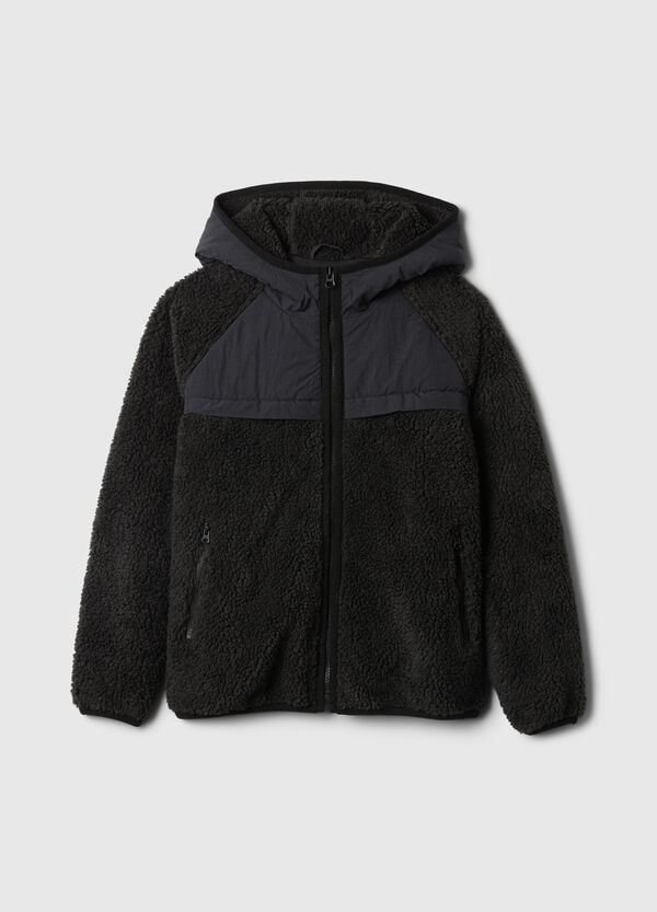Ovs Giacca In Sherpa Con Cappuccio