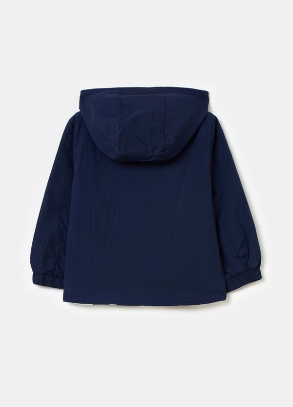 Ovs Giacca Kaban Con Cappuccio E Patch Topolino