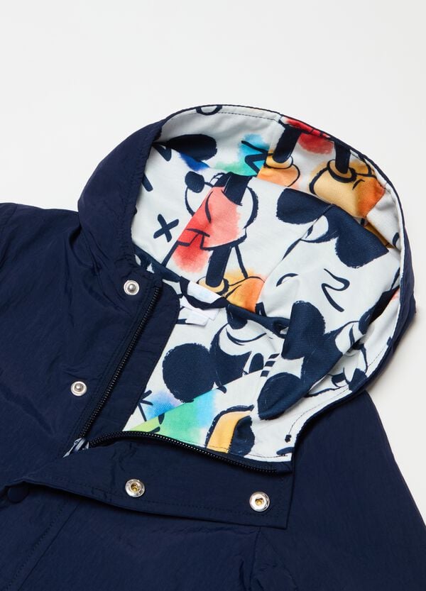 Ovs Giacca Kaban Con Cappuccio E Patch Topolino