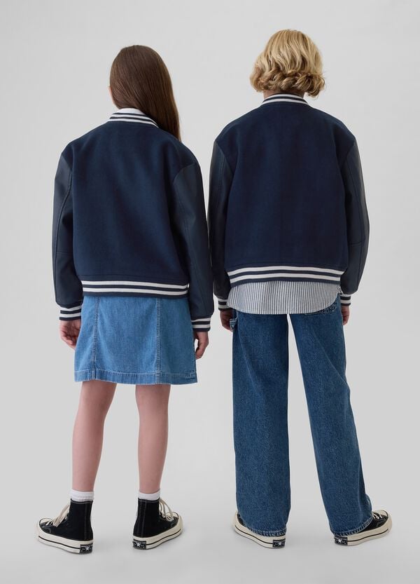 Ovs Giacca Varsity Con Logo