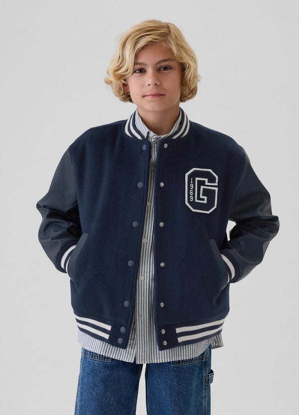 Ovs Giacca Varsity Con Logo