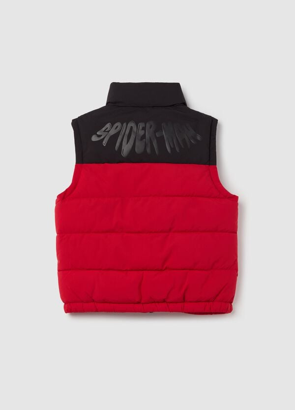 Ovs Gilet Bicolore Con Stampa Spider-Man