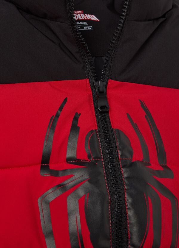 Ovs Gilet Bicolore Con Stampa Spider-Man