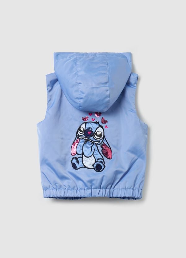 Ovs Gilet Con Cappuccio E Patch Stitch