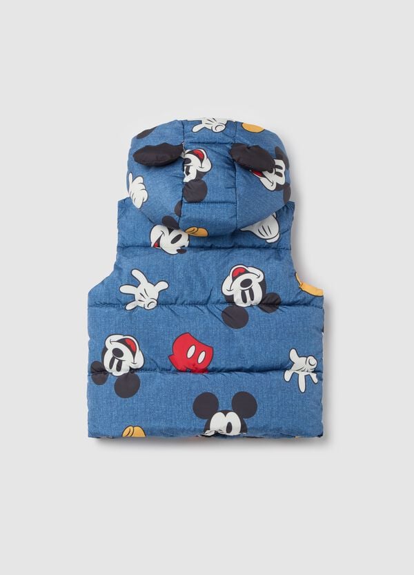 Ovs Gilet Con Cappuccio E Stampa Topolino