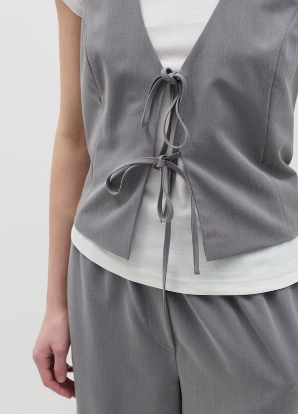 Ovs Gilet Con Laccetti