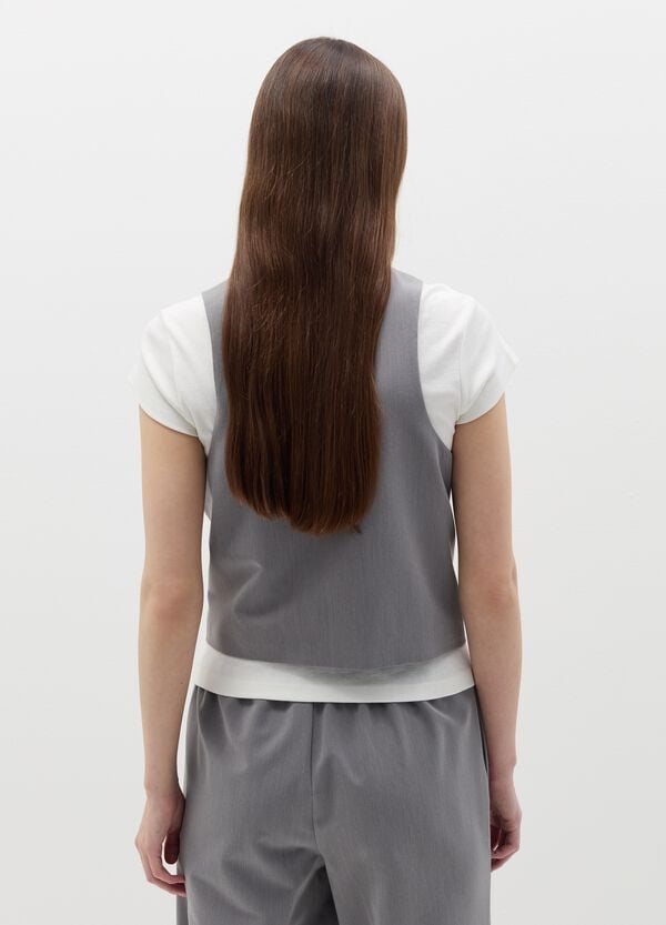 Ovs Gilet Con Laccetti