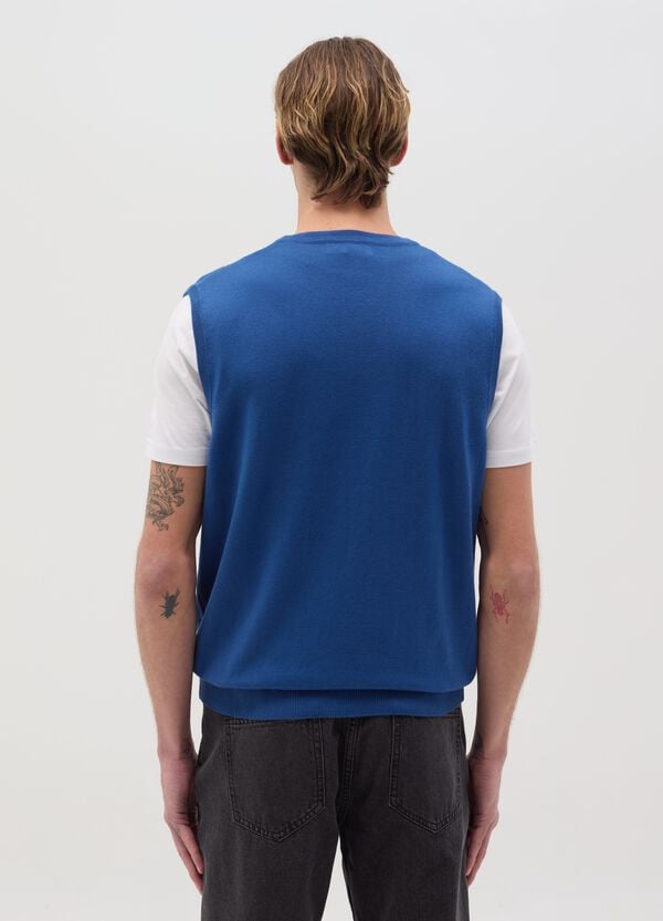 Ovs Gilet Con Scollo A V E Bottoni
