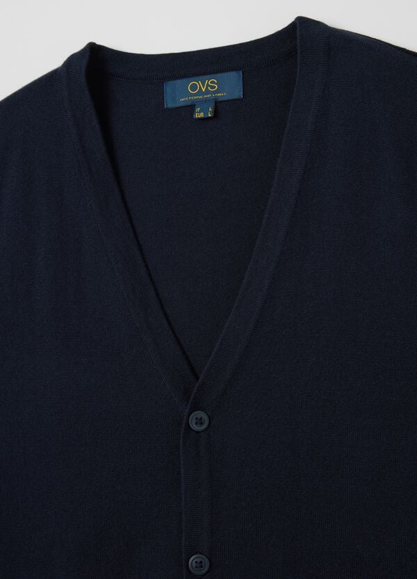 Ovs Gilet Con Scollo A V E Bottoni