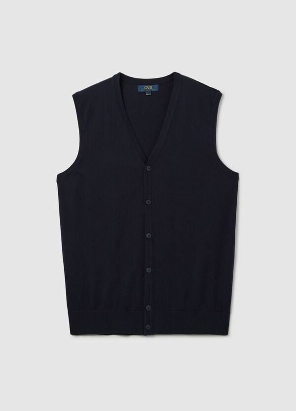 Ovs Gilet con scollo a V e bottoni