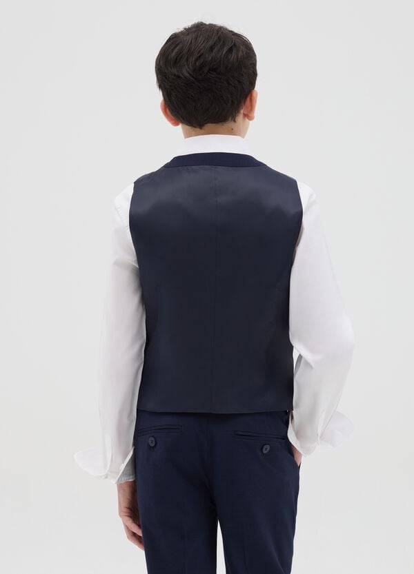Ovs Gilet Con Tasche A Filo