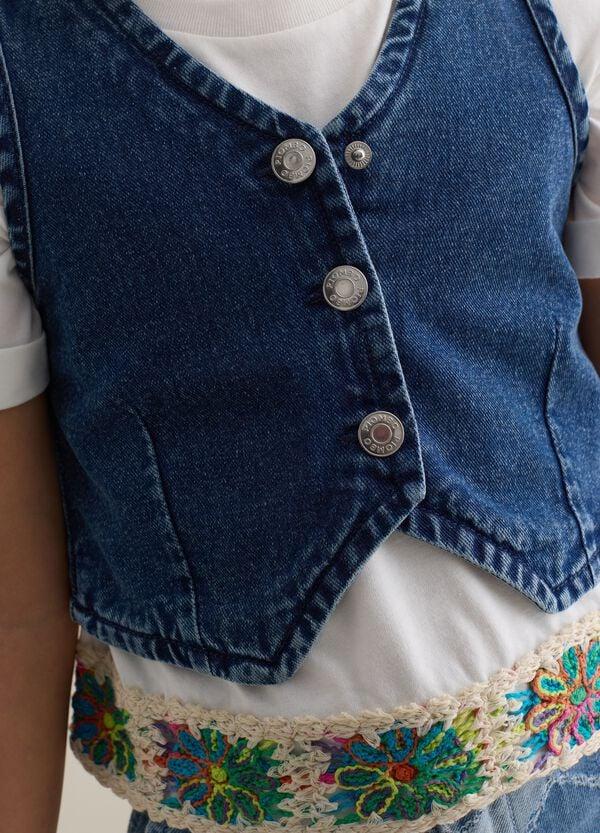 Ovs Gilet In Denim