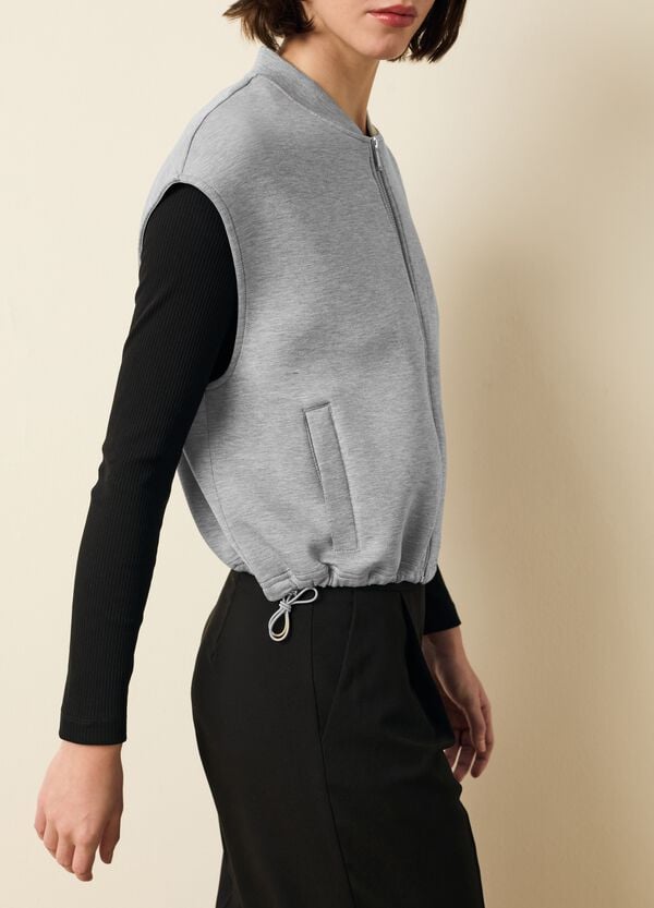 Ovs Gilet in scuba full-zip