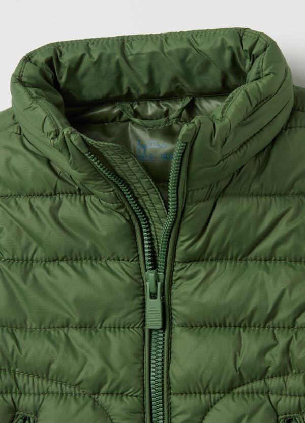 Ovs Gilet Trapuntato Full-zip