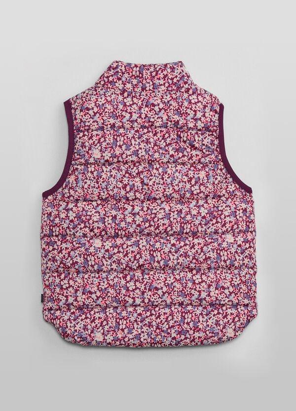 Ovs Gilet Trapuntato Full-zip Con Stampa