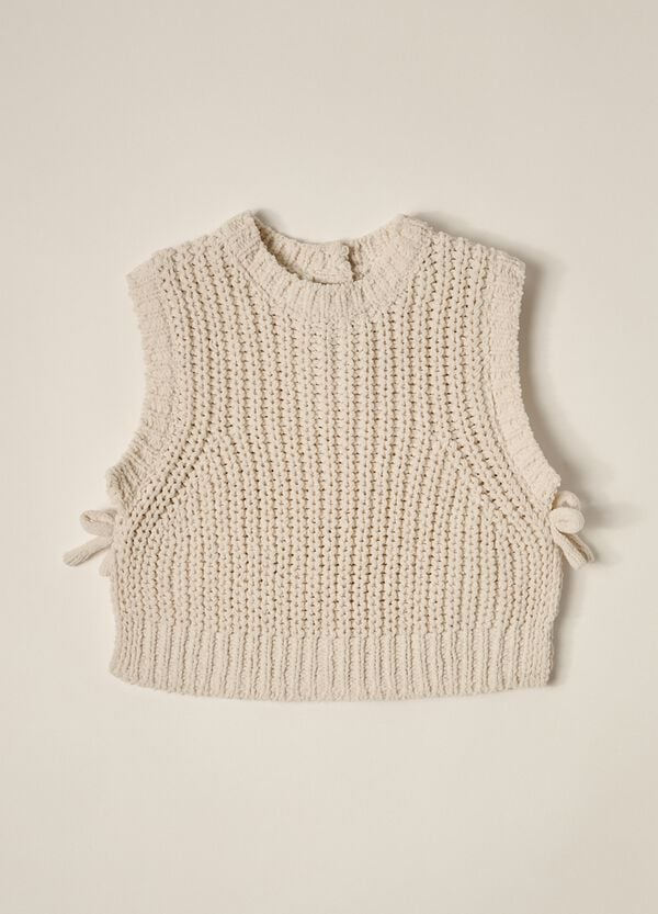 Ovs Gilet tricot in ciniglia IANA neonata