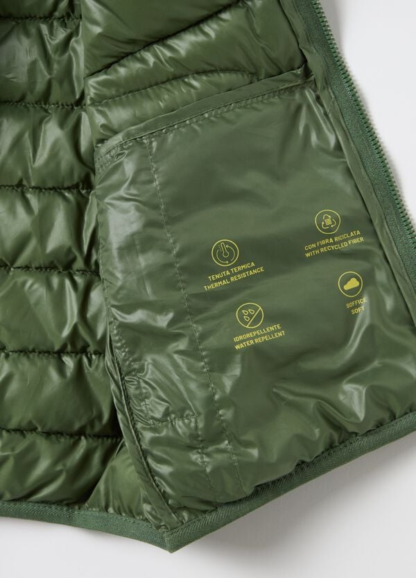 Ovs Gilet Ultralight Con Cappuccio