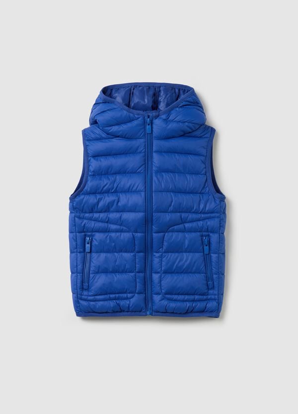 Ovs Gilet ultralight con cappuccio