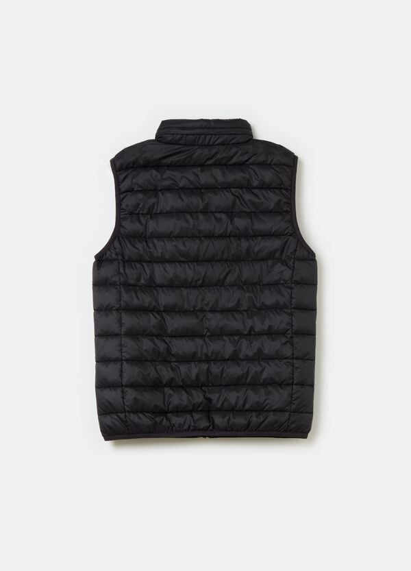 Ovs Gilet Ultralight Con Trama Ripstop