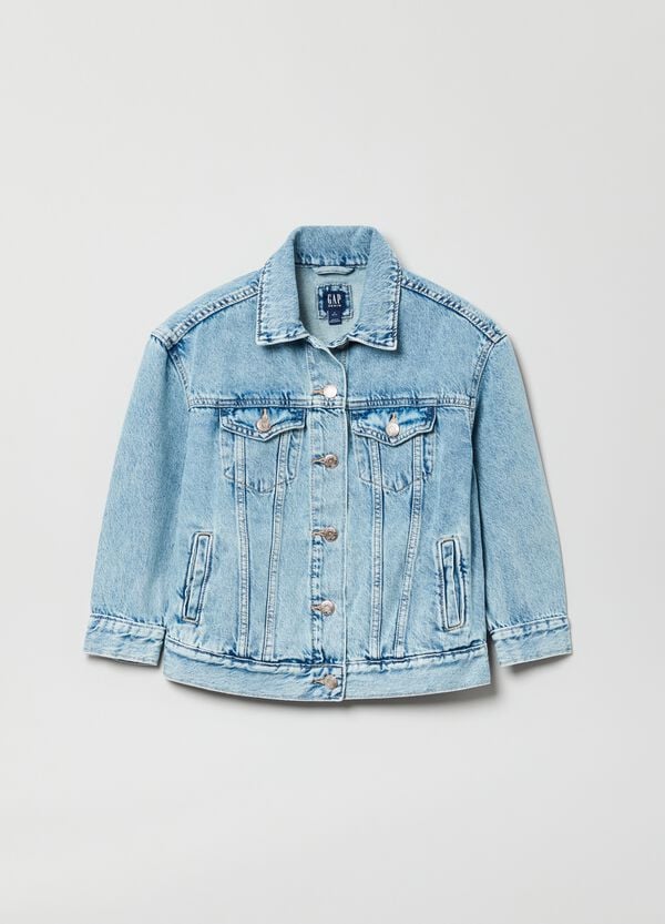 Ovs Giubbino in denim con tasche