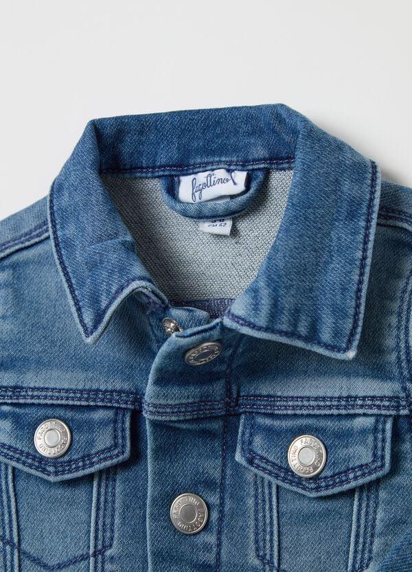 Ovs Giubbotto In French Terry Denim