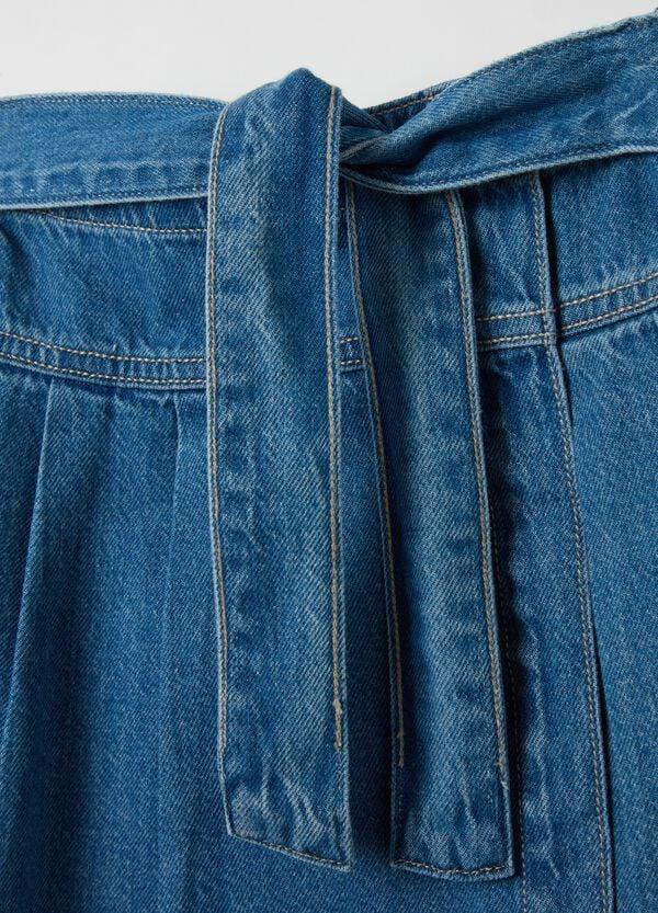 Ovs Gonna In Denim Con Cintura