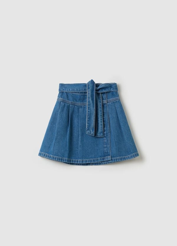 Ovs Gonna in denim con cintura
