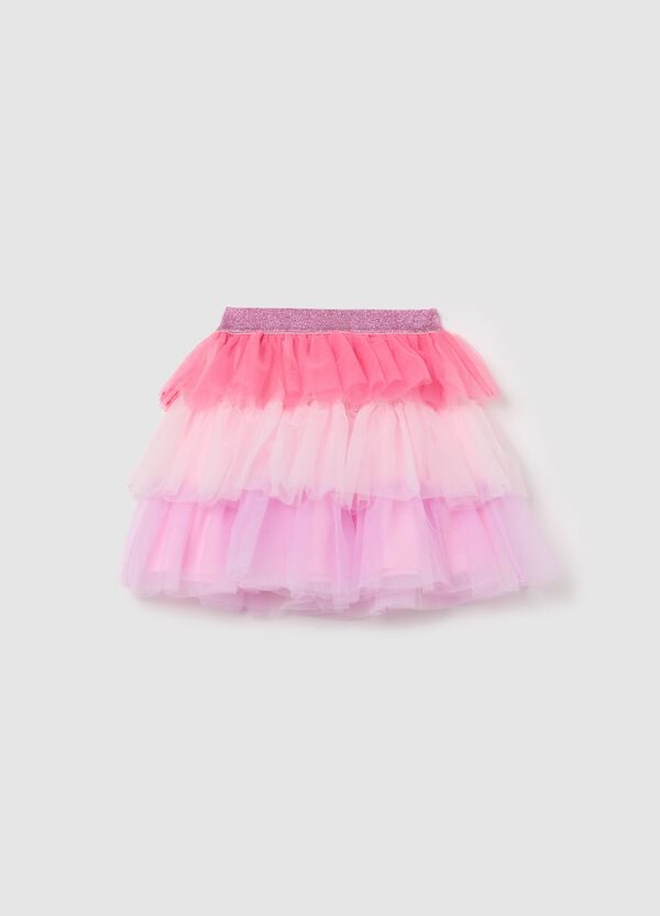 Ovs Gonna in tulle a balze