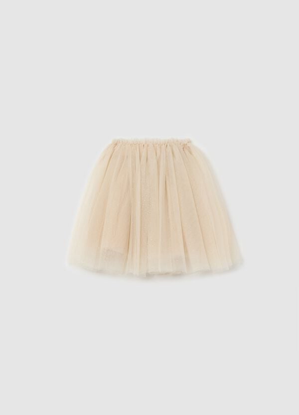 Ovs Gonna in tulle con glitters