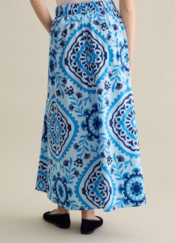 Ovs Gonna Lunga Con Motivo Etnico