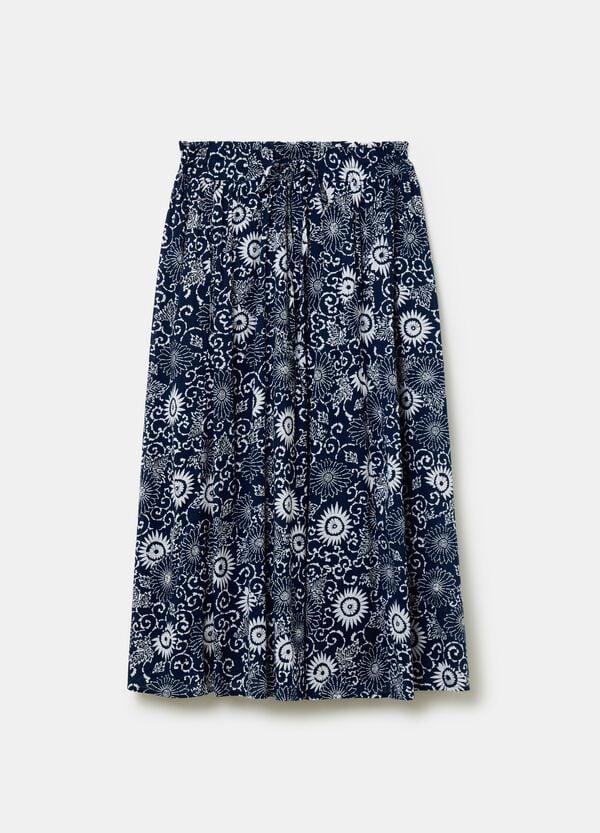 Ovs Gonna Midi A Ruota Stampa Floreale