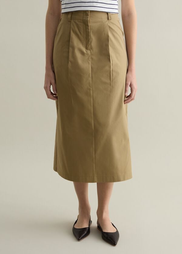 Ovs Gonna Midi Con Pinces