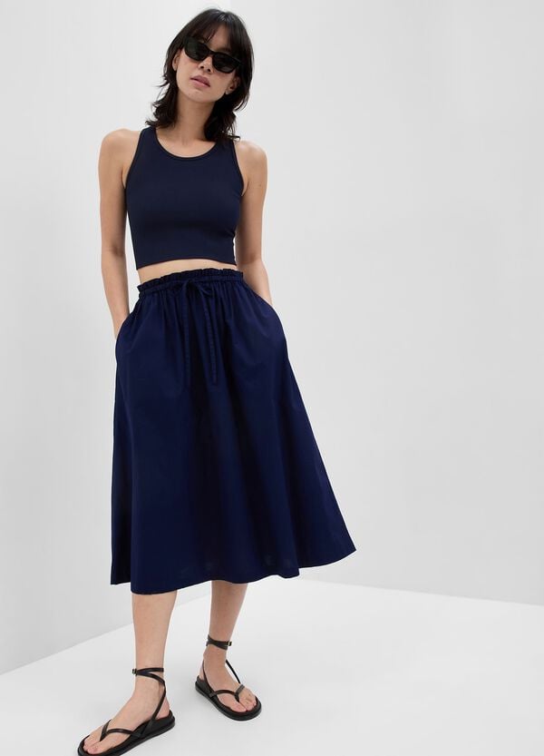 Ovs Gonna midi paper bag