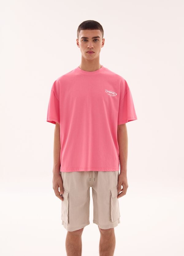 Ovs Graphic T-shirt Bubblegum