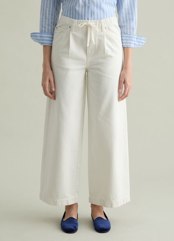 Ovs Jeans A Gamba Larga Con Coulisse